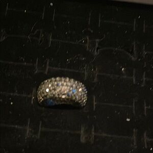 Dazzling Silver Rhinestone Ring